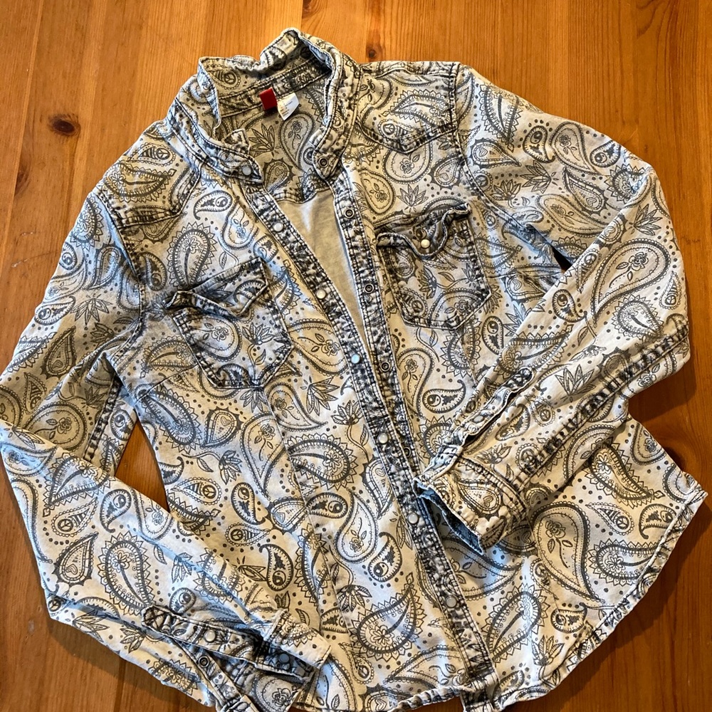 Paisley Shirt/Jacket